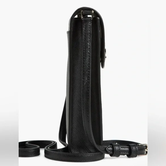 Kate Spade Black Leather phone purse - Picture 2 of 5